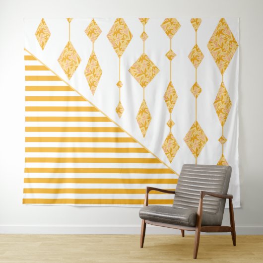 Tenture Lancer l'oreiller (En situation (horizontale))