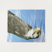 Tenture Lanner Falcon perché (Devant (Horizontal))