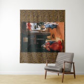 Tenture L'Annonciation de Recanati par Lorenzo Lotto (En situation)