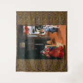 Tenture L'Annonciation de Recanati par Lorenzo Lotto (Devant)