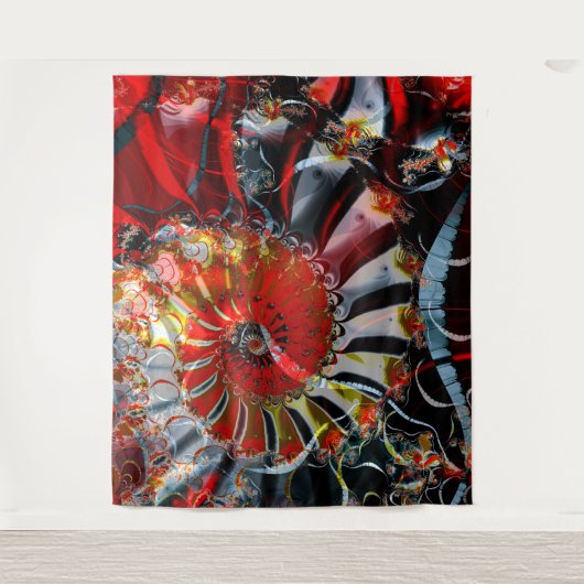 Tenture Lanterne rouge (Devant)