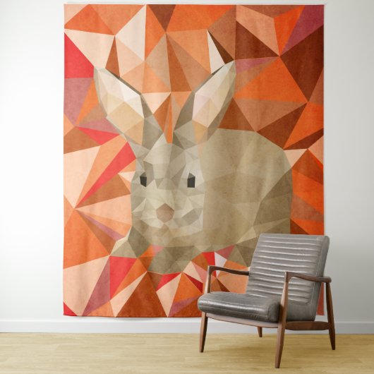 Tenture lapin (En situation)