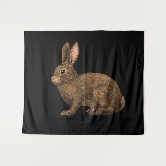 Tenture Lapin 2 (Devant (Horizontal))