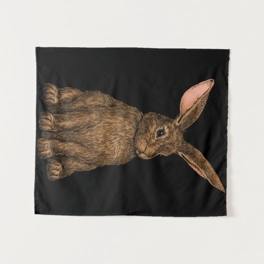 Tenture Lapin 3 (Devant (Horizontal))