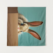 Tenture Lapin dans une boîte (Devant (Horizontal))