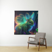 Tenture Lapin de Clover (En situation)