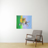 Tenture Lapin de Pâques (En situation (horizontale))