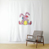 Tenture Lapin rustique (En situation)