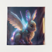 Tenture Lapin spatial (Devant)