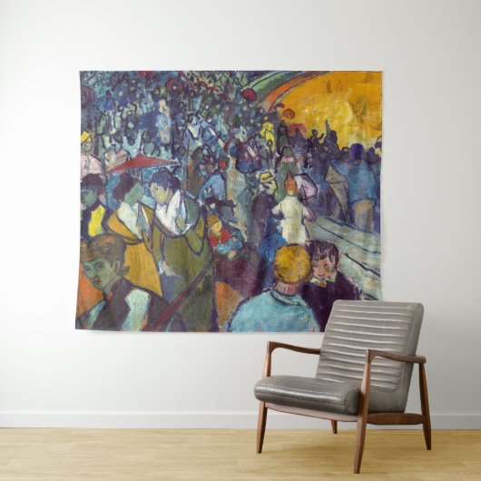 Tenture L'arène d'Arles | Van Gogh | (En situation (horizontale))