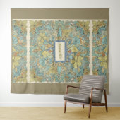 Tenture Large Intricate Floral Wall Tapestry (En situation (horizontale))