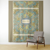 Tenture Large Intricate Floral Wall Tapestry (En situation)