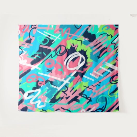 Tenture L'art Abstrait (Devant (Horizontal))