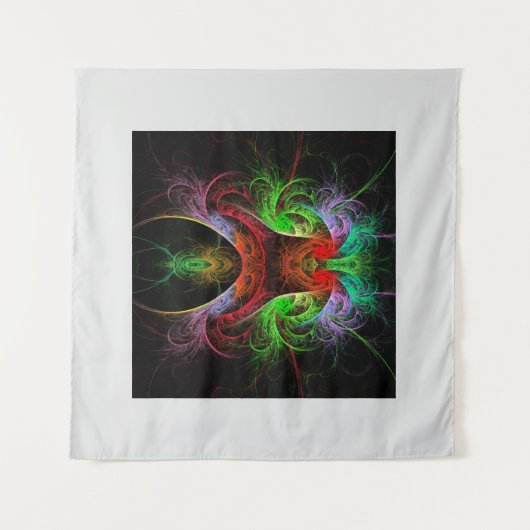 Tenture L'art Abstrait du Carnaval (Devant (Horizontal))