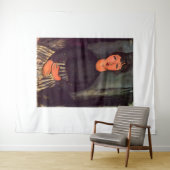 Tenture l'art d'Amedeo Modigliani (En situation (horizontale))