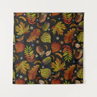 L'art de la broderie. L'automne motif sans couture