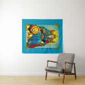 Tenture L'art de la carte Tarot Empereur (En situation (horizontale))