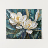 Tenture L'art de Magnolia (Devant (Horizontal))