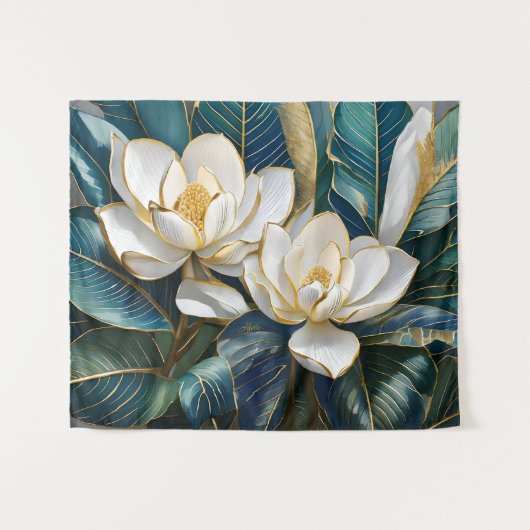 Tenture L'art de Magnolia (Devant (Horizontal))