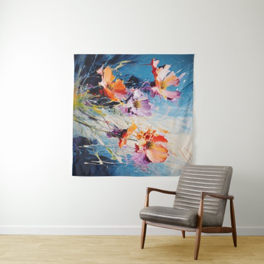 Tenture L'art floral (En situation (horizontale))