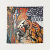 Tenture L'art tigre (Devant (Horizontal))