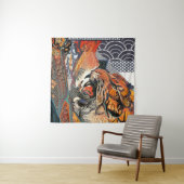 Tenture L'art tigre (En situation (horizontale))
