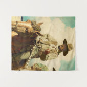 Tenture L'art western du maréchal sec par NC Wyeth (Devant (Horizontal))