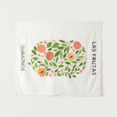 Tenture Las Frutas : Duraznos - Marché de la Pêche (Devant (Horizontal))