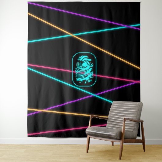 Tenture Laser d'espion (En situation)