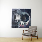 Tenture L'astronaute sloth koala (En situation (horizontale))