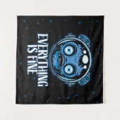 Tenture L'astronaute zombie va bien (Devant (Horizontal))