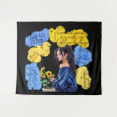 Tenture L'autonomisation des femmes inspire une affirmatio (Devant (Horizontal))