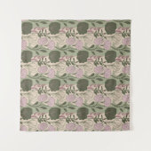 Tenture "Lavender Fern Whimsy" (Devant (Horizontal))