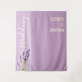 Tenture Lavender Love Mariage (Devant)