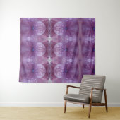 Tenture Lavenders Pouf (En situation (horizontale))