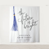 L'avenir est bleu clair Tassel moderne