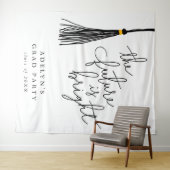 Tenture L'Avenir Est Lumineux Noir Tassel Moderne (En situation (horizontale))