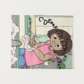 Tenture Laver les mains (Devant (Horizontal))