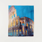 Tenture ldp COLOSSEUM Rome - par nuit (Devant)