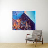 Tenture ldp POSITANO Côte Amalfi - coucher de soleil pris  (En situation (horizontale))