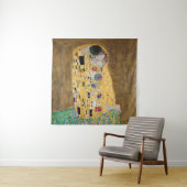 Tenture Le baiser de Gustav Klimt (En situation)