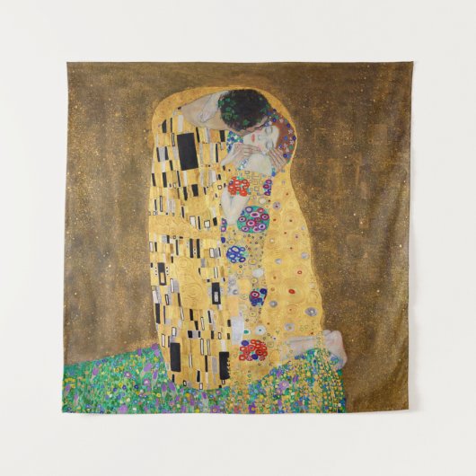 Tenture Le baiser de Gustav Klimt (Devant)