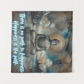 TENTURE LE BONHEUR EST LE CHEMIN (Devant (Horizontal))