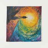 Tenture Le bord de la dimension (Devant (Horizontal))