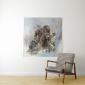 Tenture Le Boykin Spaniel (En situation)