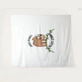 Tenture Le café matinal de Sloth (Devant (Horizontal))