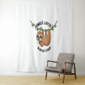 Tenture Le café matinal de Sloth (En situation)