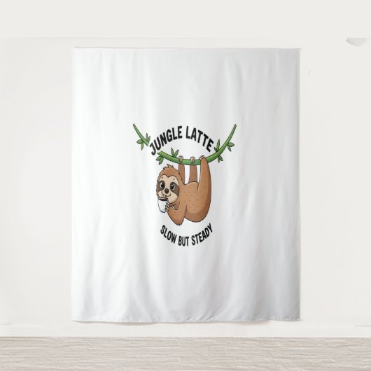 Tenture Le café matinal de Sloth (Devant)