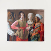 Tenture Le caissier Fortune, La Tour (Devant (Horizontal))