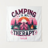 Tenture Le Camping Est Ma Thérapie (Devant)